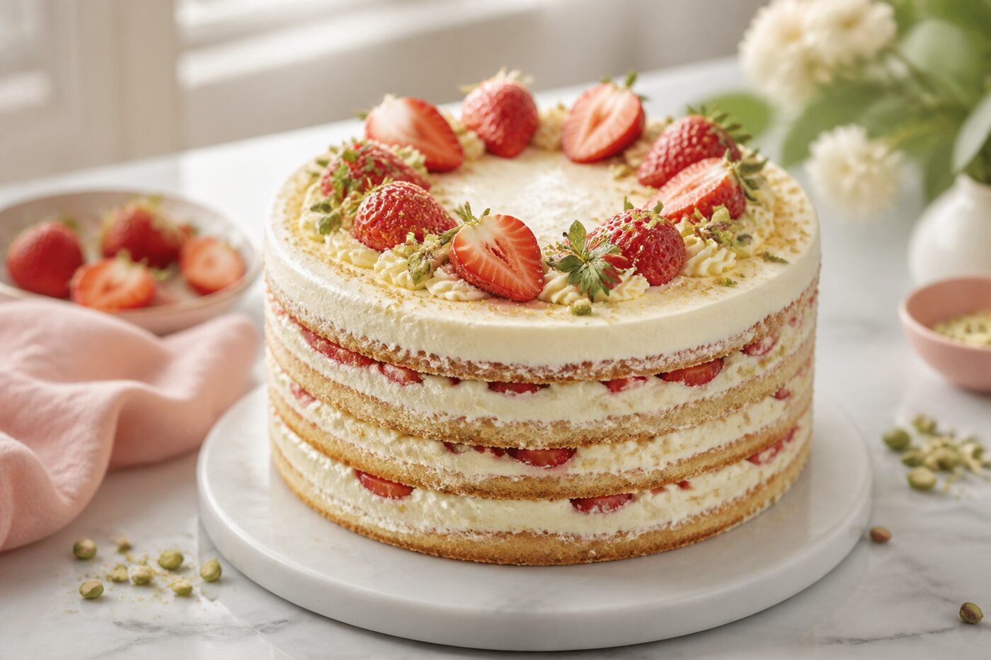 [GAT-7500] Gâteau d'anniversaire (Grand — 7 500 F)